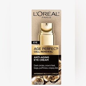 L'OREAL Paris Age  Perfect Cell Renewal Anti-Aging Eye Cream New In BOX  .5 FLOZ